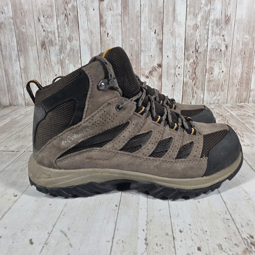 Columbia Mens Newton Ridge Plus II Waterproof Hiking Boots Brown BM5371-231 7